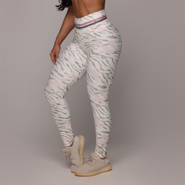 LEGGING EMPINA BUMBUM ZEBRA BLUSH EXCLUSIVA - Imagem 2