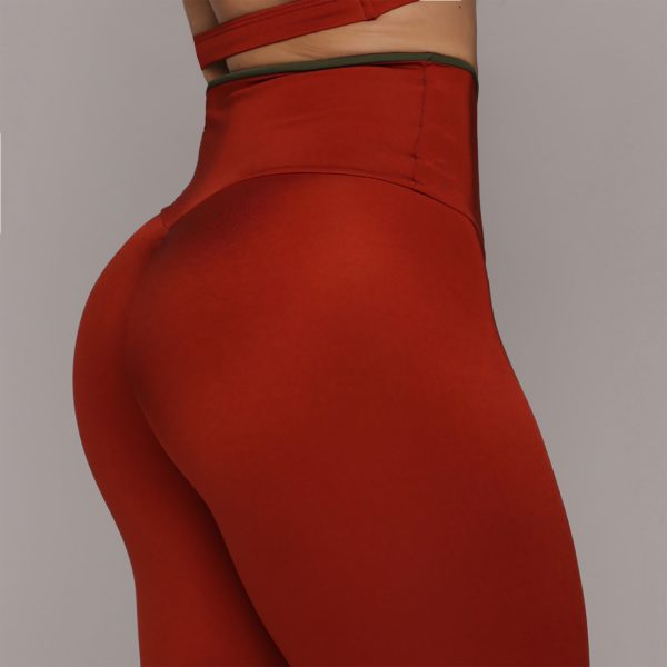 LEGGING HEART BICOLOR BORDÔ - Imagem 2