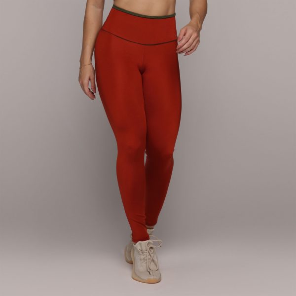 LEGGING WALK BICOLOR EMPINA BUMBUM BORDÔ