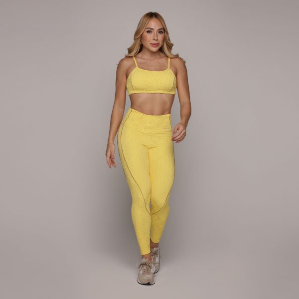 LEGGING HOPE JACQUARD NATURE MANTEIGA - Imagem 3