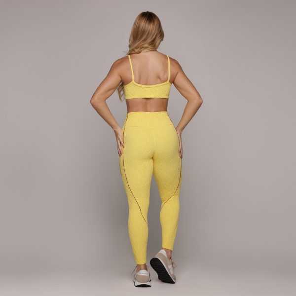 LEGGING HOPE JACQUARD NATURE MANTEIGA - Imagem 5