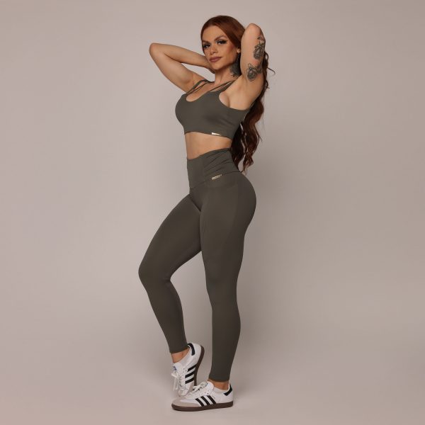 LEGGING MICHIGAN EMPINA BUMBUM VERDE AMAZÔNIA - Imagem 3